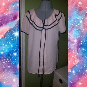 ⚠️DONATING 2/1⚠️🦄5/$40🦄Forever 21 Frilly Lolita Button Up